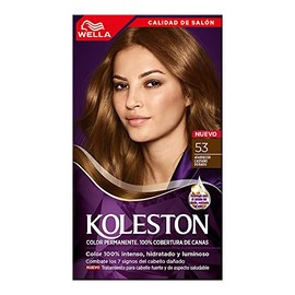Koleston Tinte Permanente 53 Atardecer Castaño Dorado | Crema, Cabello normal, Cobertura de canas