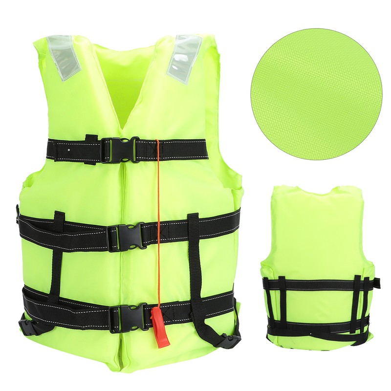 Adult Outdoor Fishing Rafting Life Jacket Life Saving Oxford Fabric