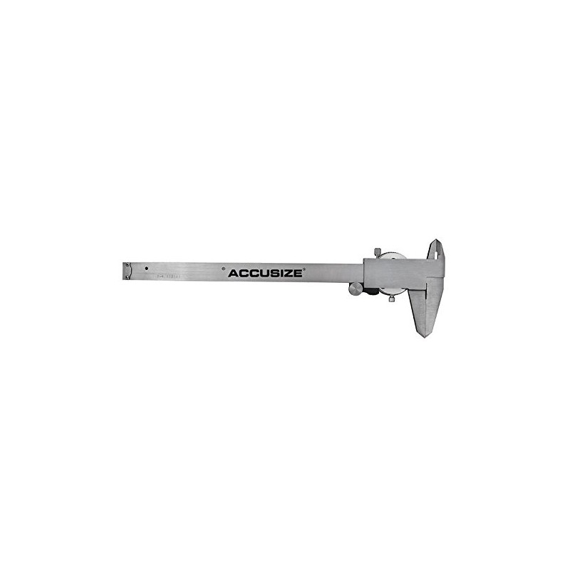 Accusize - 8" x 0.001"/200mm x 0.02mm, Inch/Metric Dual Needle