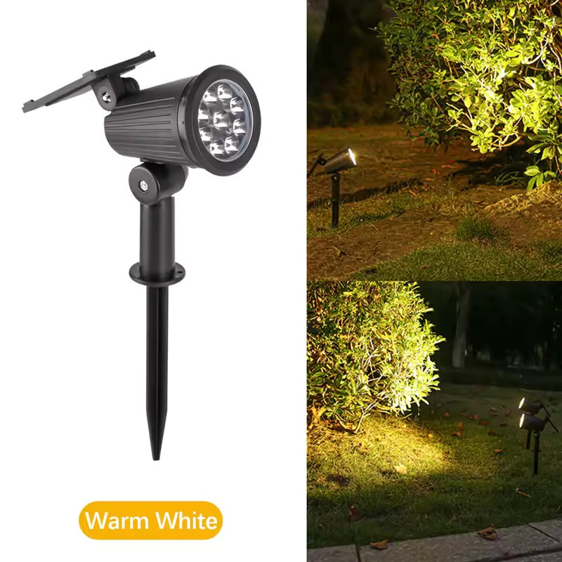 Outdoor Waterproof Spot Light Solar Garden LED Landscape Patio Decor