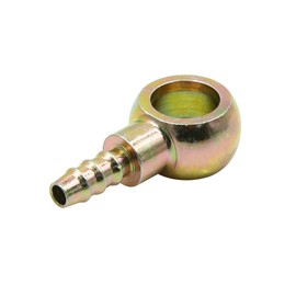 sourcing map Motorcycle Hollow Screws 6 mm ID Hose Coupling 14 mm Hollow Screw Brake Line Adapter for Motorcycle Car