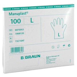 Manuplast Disposable Gloves Large Light Pack of 100