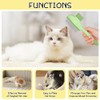 OFFCUP Pet Comb for Dogs & Cats, Stainless Steel Long