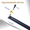 RupXinSplend Lathe Turning-Tools Threading Holder 21pcs - Metal Lathe Cutting