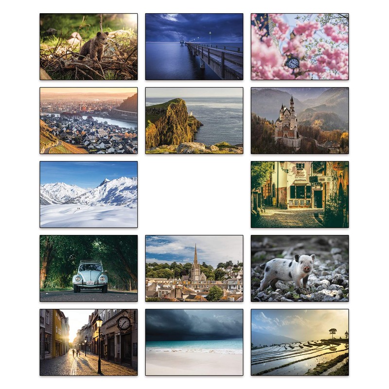 Landscapes Postcards - 100 Different Postcards…