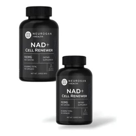 2 Pack Nad+ Suplemento 90 Capsulás Sabor Sin Sabor