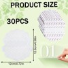 DOKRIN Antiperspirants, Pack of 30 Disposable Antiperspirant Plasters, Invisible, Long-Lasting