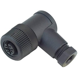 Binder 99-0430-00-04 Sensor/actuator connector, unassembled M12 socket, angled Number of positions: 4 1 pcs.