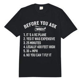 RC Airplane Remote Controlled Seaplane RC Hobby Plane Comfort Colors Adult Heavyweight T-Shirt