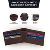 Jafferjee & Co. Genuine Leather Wallet for Men, RFID Blocking