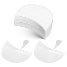 Pack of 100 eyeshadow shields, eye shadow gel pad patches, eye shadow stencils, patches, eye shadow stencils, for make-up use, to prevent eyelash extension, tinting