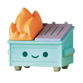 100% Soft Dumpster Fire Night Light