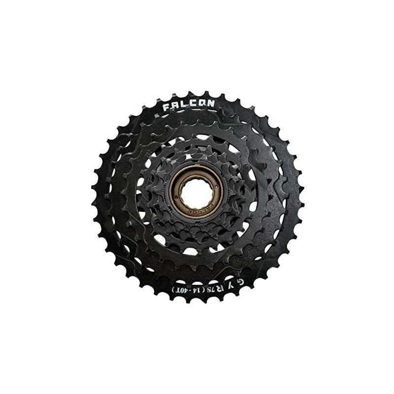 Falcon FW-740 7 Speed 14-40T Freewheel, Black, FC2610