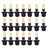 20Pcs G1/2 Copper Atomizing Nozzle Adjustable Micro Nozzle Single Outlet