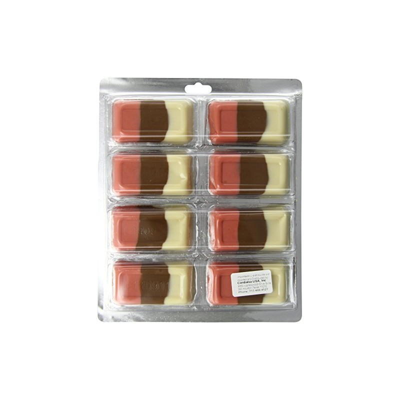 Nutresa Nucita Trisabor Candy, 8 Count (Pack of 24)