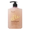 ELLEPARIS Scrub Body Wash Flower Bouquet Fragrance, 1 pc, 500ml / ELLEPARIS 스크럽 바디워시 플라워부케향, 1개, 500ml