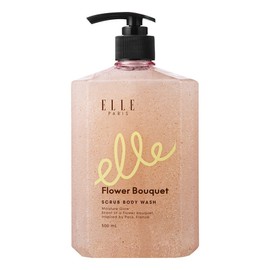 ELLEPARIS Scrub Body Wash Flower Bouquet Fragrance, 1 pc, 500ml / ELLEPARIS 스크럽 바디워시 플라워부케향, 1개, 500ml