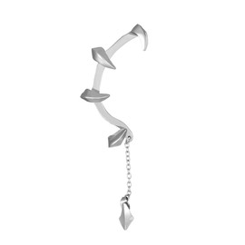 Gold Gothic Devil's Claw Ear Wrap Cuff Earrings for Women Punk Vintage Dragon Cartilage Earrings Hip Hop Ear Clips Biker Party Jewelry