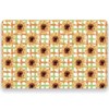 RUSPEPA 50 Pack Paper Place Mats, Sunflower Design Disposable Paper