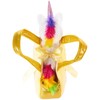 BRUBAKER Rainbow Plush Unicorn in Handbag - 8 Inches -