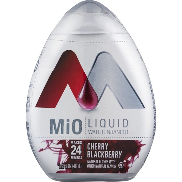MIO Cherry Blackberry Liquid Water Enhancer pack of 2