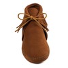 Minnetonka Men's Classic Fringe Boot, Softsole Brown, 11 M US