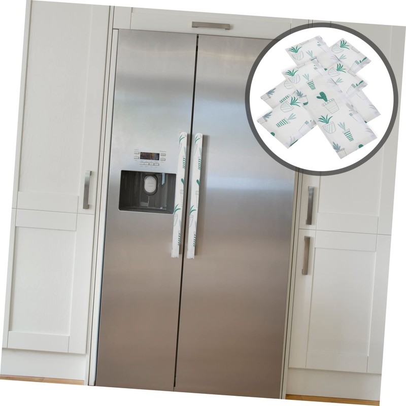 Hohopeti 4pcs Appliance Handle Covers for Fridge Freezer Stylish Protector
