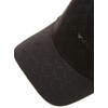 Emporio Armani EA627924CC985 All-Over Pattern Logo Cap, Black