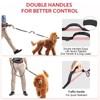 Yicostar Hands Free Dog Leash, Waist Leash for Dog Walking