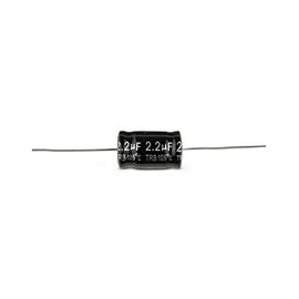 DS18 BB2.2UF/50V-10PK Bass Blocker 18KHz @ 4 ohms or 9KHz @ 8 ohms 6DB/OCT Tweeter - Non-Polar Electrolytic - Reproduce Clearer Highs Without Any Distortion - Electrolytic Capacitor - 10 pcs