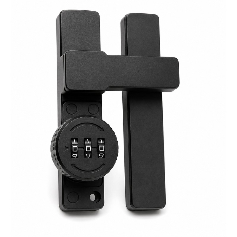 Combination Door Lock for Privacy – 3-Digit Keyless Latch for