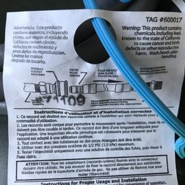 Weber #99263 10 Foot 3/8 Inch Natural Gas Hose Kit with 3/8 Quick Disconnect Fitting