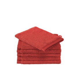 De Witte Lietaer Contessa Cotton Gloves Burnt Orange 15 x 22 cm Pack of 6