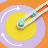 Tkxjry Circle Cutter Paper, Plastic Paper Round Cutter, Adjustable Circle
