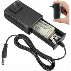 Secret Containers Hiding Places Wall Plug Diversion with Storage Compartment with Storage Compartment for Valuables Money Key Jewelry