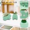 Binoster Cartoon Flowerpot Cute Ceramic Art Pots Home Decorative Ceramic