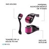 Dermaroller Regenerador Facial Cicatrices Colageno Estrias Crecimiento Barba Rodillo Micropunzante