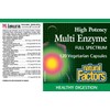 Natural Factors, High Potency Multi Enzyme Vegetarian Formula, Plant-Based Digestive