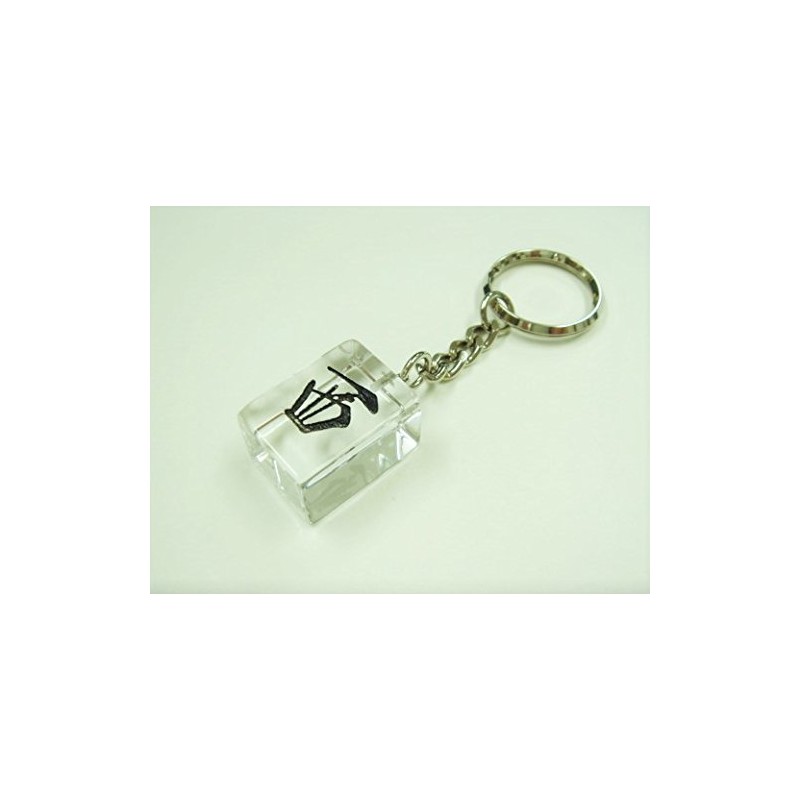 Clear Mah Jongg Pies (Large) Key Chain [West]