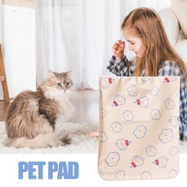 Dog Training Pads,Reusable Washable Pee Mat Waterproof Pee Pads - Non-Slip Training Pad Absorbent Floor Pads for Doggie