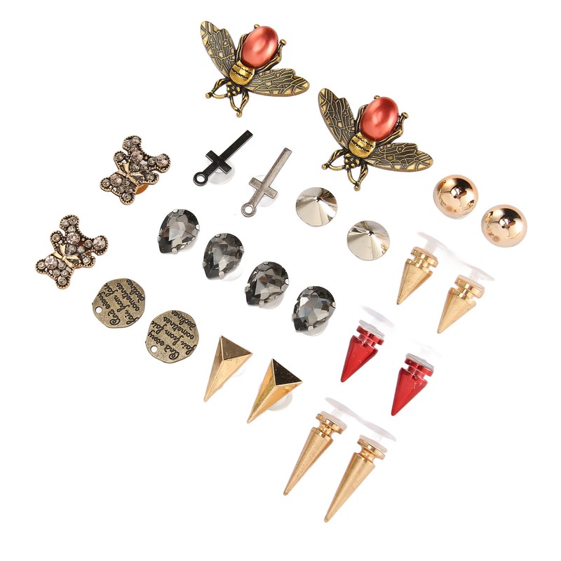 Decorative Shoe Clips Fashionable Shiny Elegant Removable Shoe Decoration Accessory