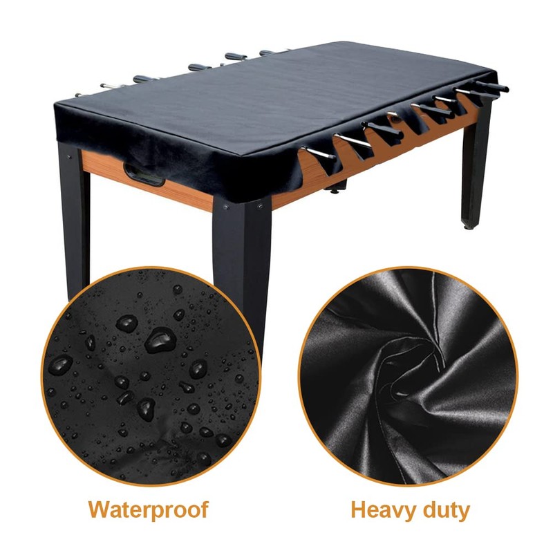 Foosball Table Cover - Heavy Duty Waterproof Billiard Soccer Protector