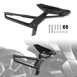 CPOWACE Aluminum Saddlebag Rack Support Brackets kit Compatible with Can-Am Ryker Accessories Replace #219400856 Luggage Bag Rack