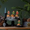 24 piezas de decoración para cupcakes de pan de jengibre