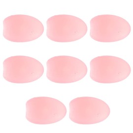 Operitacx 8pcs Lip Brush Set Mini Lipsticks Makeup Lip Gloss Make up for Face Lip Makeup Anti- Lost Covers Caps for Lipsticks Makeup Brush Cover Protectors Lip Mask Brush Covers