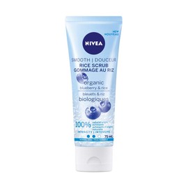 NIVEA Smooth Rice Scrub Exfoliant for Normal Skin, 75mL