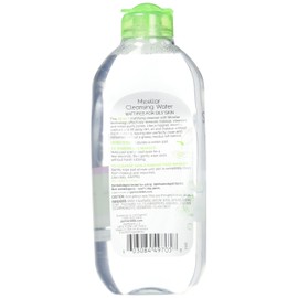Garnier Micellar Cleansing Water 13.5 Ounce (For Oily Skin) (400ml) (2 Pack)