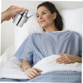 Healeved 1pc Stainless Steel Eye Wash Pot Medical Eye Flush Device for Rinsing Dust and Irritants and Easy to Use