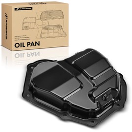 A-Premium Lower Engine Oil Pan Sump with Drain Plug Compatible with Nissan Sentra 2013 2014 2015 2016 2017 2018 2019 L4 1.8L