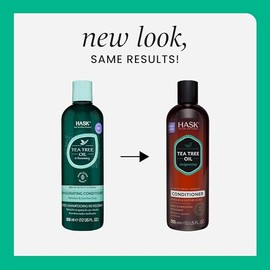 Hask Tea Tree Oil & Rosemary Invigorating Conditioner, 355 ml
